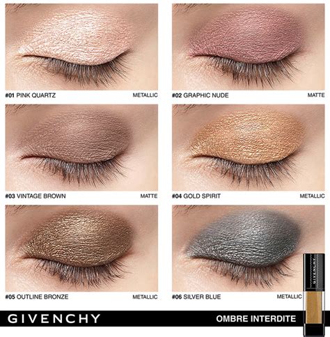 givenchy ombre interdite creamy eyeshadow|givenchy ombre interdite eye shadow.